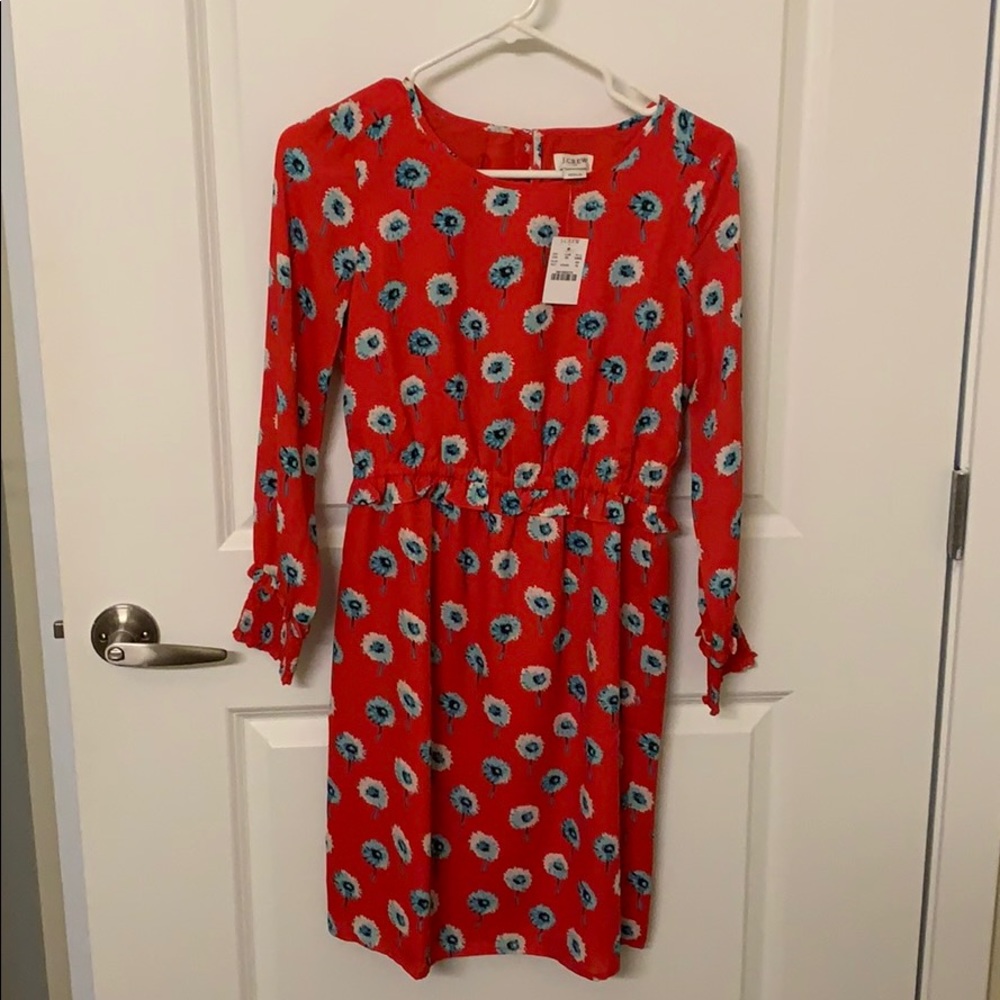J. Crew Red Dress
